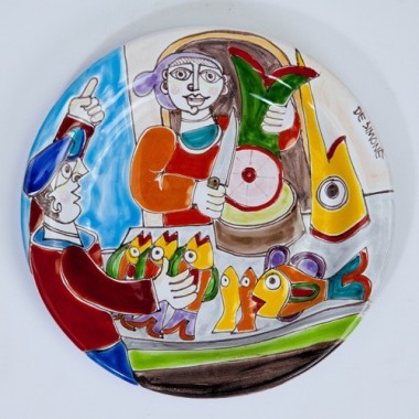 Circular Plate DS 18 cm Fishmonger PT18DS-15 Circular Plate DS 18 cm Fishmonger PT18DS-15